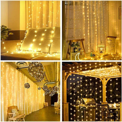 3M LED Fairy Lights with 8 Modes for Holiday Décor