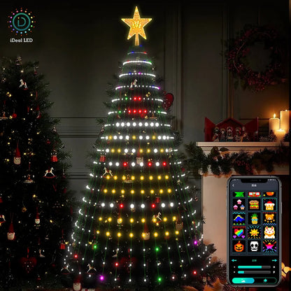 Smart RGB Christmas Tree Lights