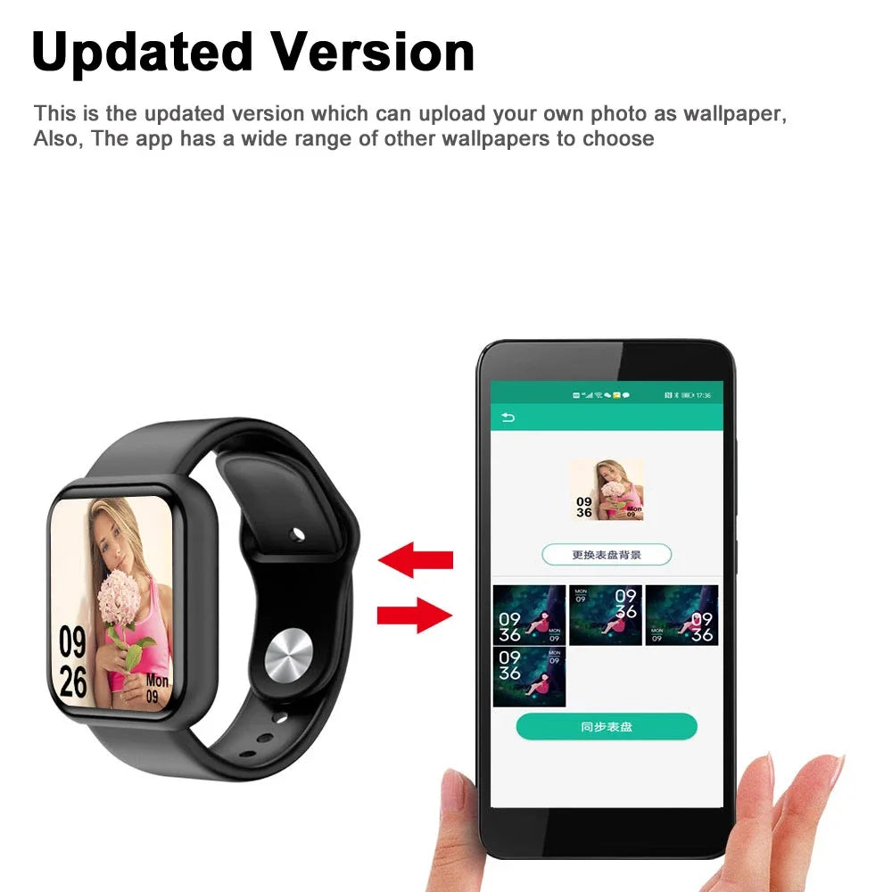 D20Pro Fitness & Health Smartwatch | Men & Women's Fitness Tracker