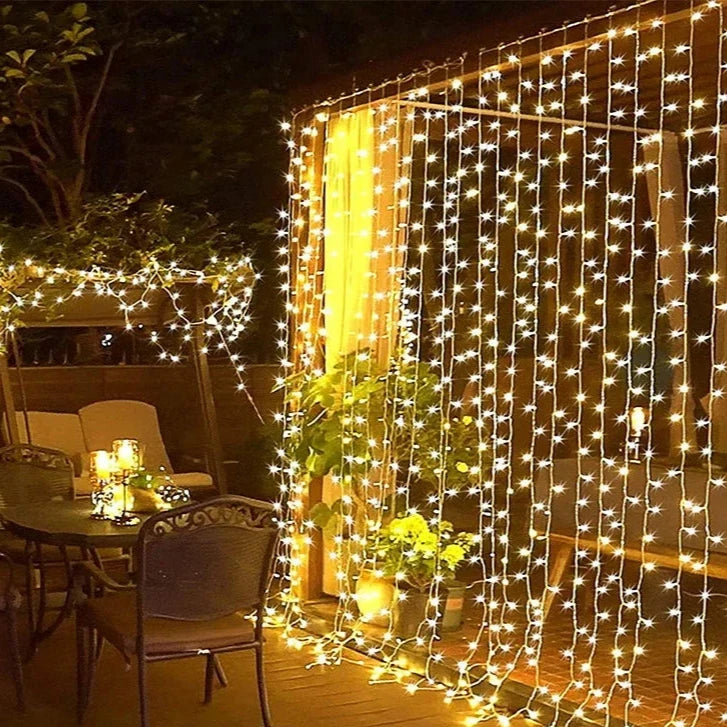 3M LED Fairy Lights with 8 Modes for Holiday Décor