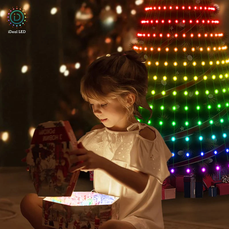 Smart RGB Christmas Tree Lights