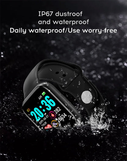 D20Pro Fitness & Health Smartwatch | Men & Women's Fitness Tracker