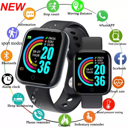 D20Pro Fitness & Health Smartwatch | Men & Women's Fitness Tracker